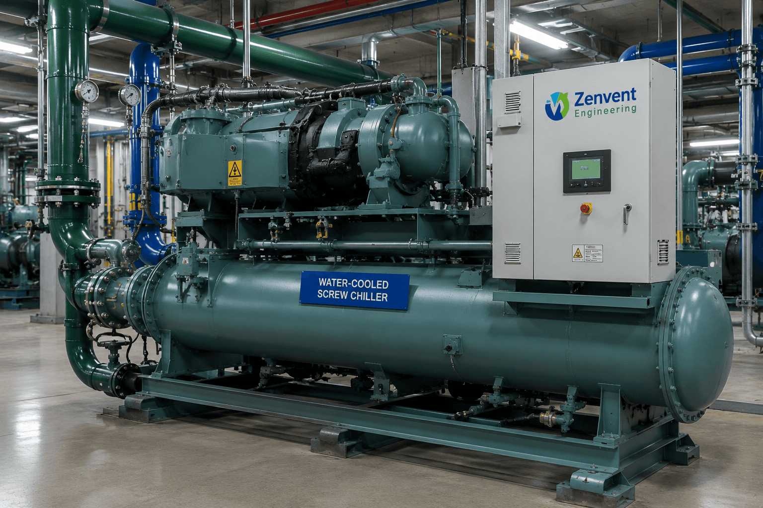 Water-Cooled Screw Chillers