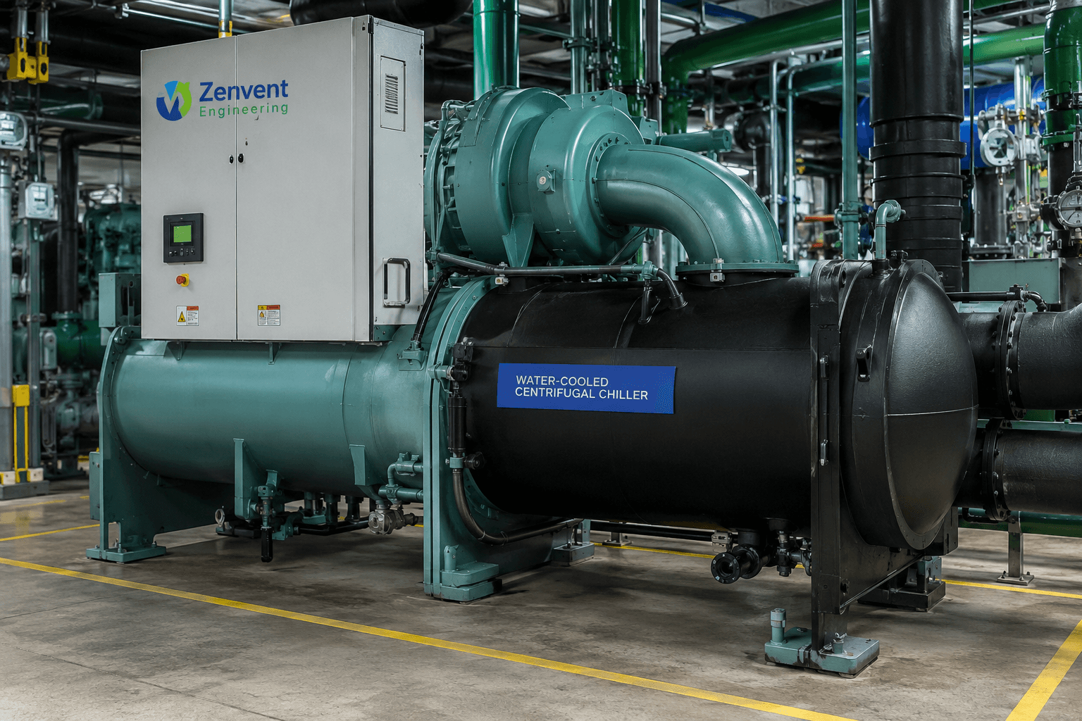 Water-Cooled Centrifugal Chillers