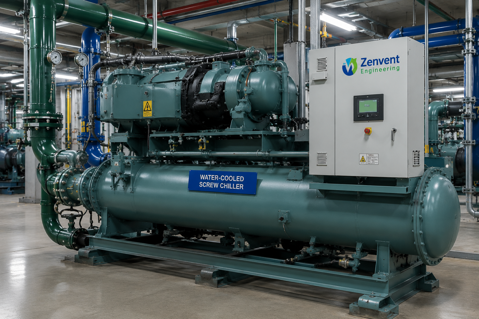 Water-Cooled Screw Chillers